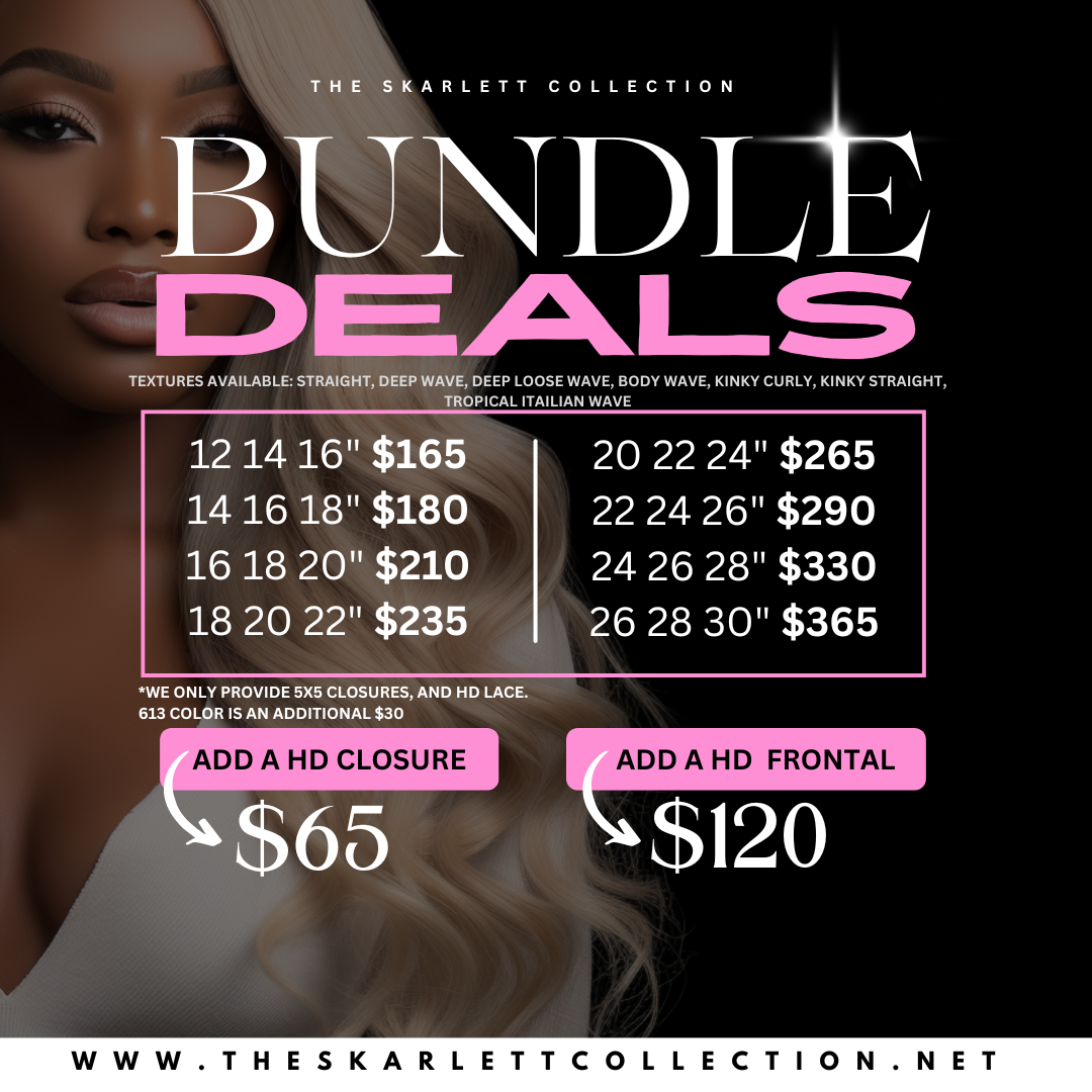 Deep Wave - 3 Bundle Deal + Closure