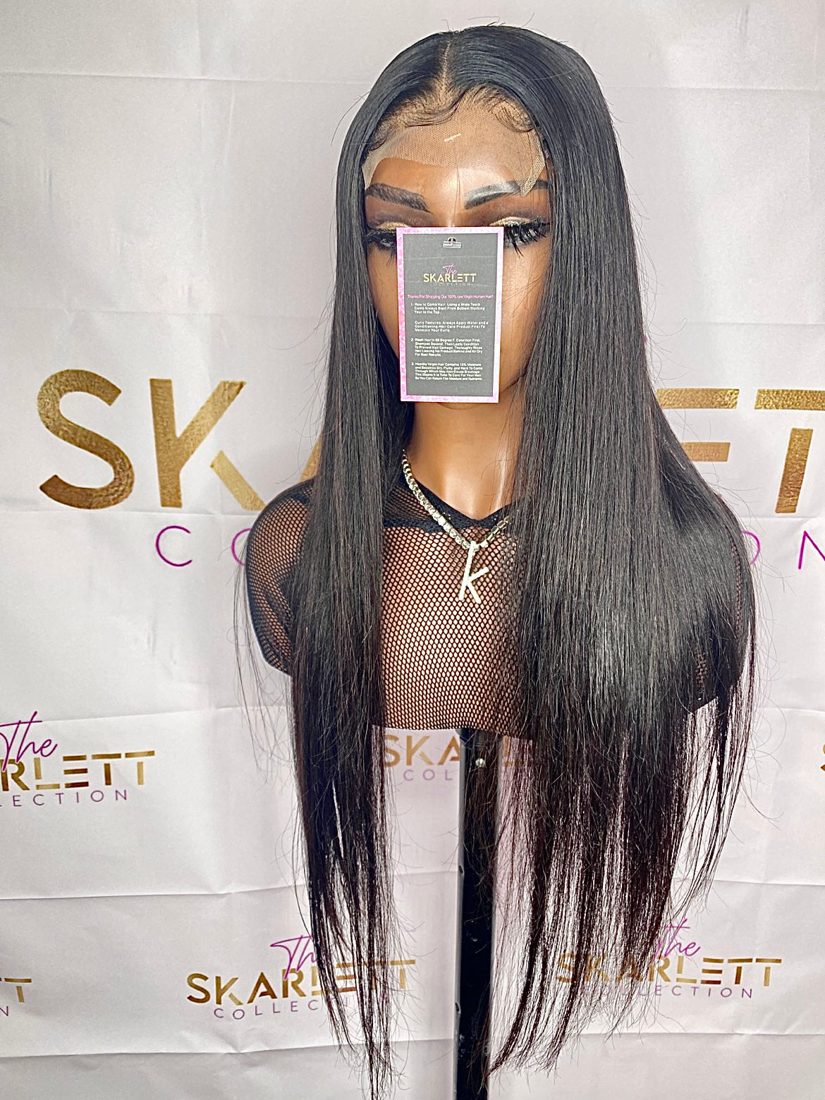 Straight Factory Made Closure Wig