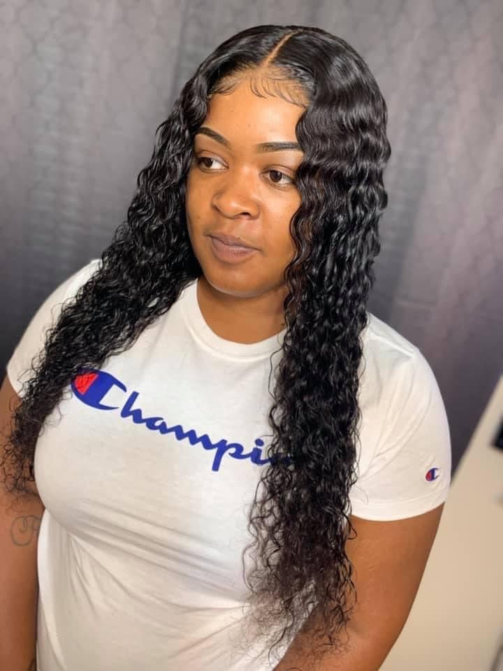 Deep Wave Factory Made Frontal Wig
