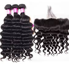 Exotic Loose Deep Wave - 3 Bundle Deal + Frontal